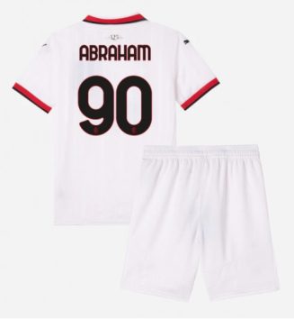 Kinderen AC Milan Uitshirt 2024-2025 Tammy Abraham #90 Korte Mouw (+ Korte broeken) online kopen