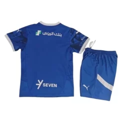 Kinderen Al-Hilal SFC Thuisshirt 2024-2025 Voetbalshirts Korte Mouw (+ Korte broeken) voordelig online kopen-1