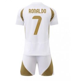 Kinderen Al-Nassr FC Derde Shirt 2024-2025 Cristiano Ronaldo #7 Korte Mouw (+ Korte broeken) Kopen