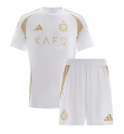 Kinderen Al-Nassr FC Derde Shirt 2024-2025 Korte Mouw (+ Korte broeken) Kopen