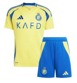 Kinderen Al-Nassr FC Thuisshirt 2024-2025 Cristiano Ronaldo #7 Korte Mouw (+ Korte broeken) Kopen-1