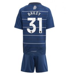 Kinderen Aston Villa Derde Shirt 2024-2025 Leon Bailey #31 Korte Mouw (+ Korte broeken) Kopen