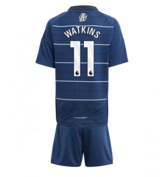 Kinderen Aston Villa Derde Shirt 2024-2025 Ollie Watkins #11 Korte Mouw (+ Korte broeken) Kopen