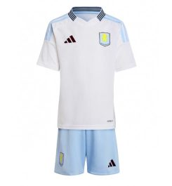 Kinderen Aston Villa Uitshirt 2024-2025 Emiliano Buendia #10 Korte Mouw (+ Korte broeken) Kopen-1