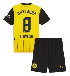 Kinderen Borussia Dortmund Thuisshirt 2024-2025 Felix Nmecha #8 Voetbalshirts Korte Mouw (+ Korte broeken) online kopen