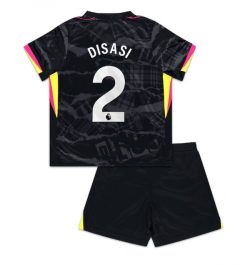 Kinderen Chelsea Derde Shirt 2024-2025 Axel Disasi #2 Voetbalshirts Korte Mouw (+ Korte broeken) online kopen