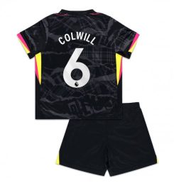 Kinderen Chelsea Derde Shirt 2024-2025 Levi Colwill #6 Korte Mouw (+ Korte broeken) online kopen