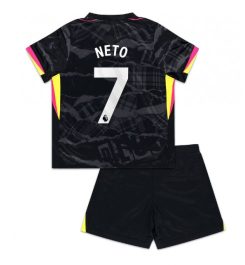 Kinderen Chelsea Derde Shirt 2024-2025 Pedro Neto #7 Korte Mouw (+ Korte broeken) online kopen