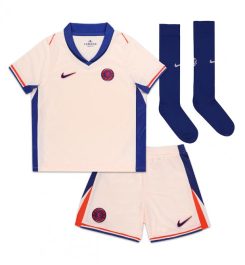 Kinderen Chelsea Uitshirt 2024-2025 Axel Disasi #2 Voetbalshirts Korte Mouw (+ Korte broeken) online kopen-1