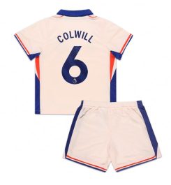 Kinderen Chelsea Uitshirt 2024-2025 Levi Colwill #6 Korte Mouw (+ Korte broeken) online kopen