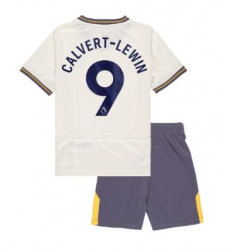 Kinderen Everton Derde Shirt 2024-2025 Dominic Calvert-Lewin #9 Korte Mouw (+ Korte broeken) Kopen