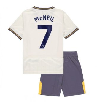 Kinderen Everton Derde Shirt 2024-2025 Dwight McNeil #7 Korte Mouw (+ Korte broeken) Kopen