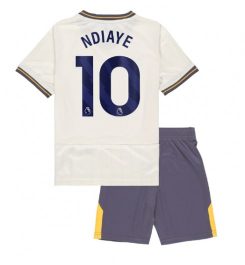 Kinderen Everton Derde Shirt 2024-2025 Iliman Ndiaye #10 Korte Mouw (+ Korte broeken) Kopen