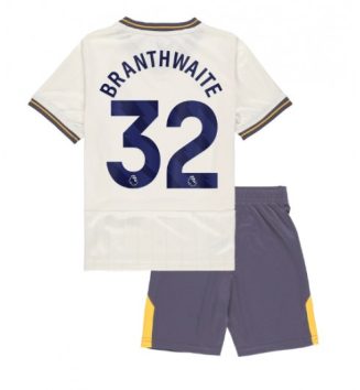 Kinderen Everton Derde Shirt 2024-2025 Jarrad Branthwaite #32 Korte Mouw (+ Korte broeken) Kopen