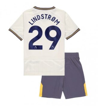 Kinderen Everton Derde Shirt 2024-2025 Jesper Lindstrom #29 Korte Mouw (+ Korte broeken) Kopen