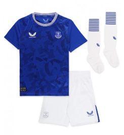 Kinderen Everton Thuisshirt 2024-2025 Jesper Lindstrom #29 Korte Mouw (+ Korte broeken) Kopen-1