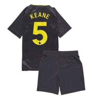 Kinderen Everton Uitshirt 2024-2025 Michael Keane #5 Korte Mouw (+ Korte broeken) Kopen