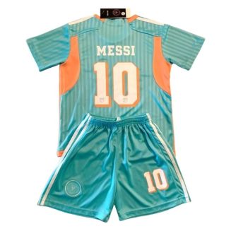 Kinderen Inter Miami CF Derde Shirt 2024-2025 Lionel Messi #10 Voetbalshirts Korte Mouw (+ Korte broeken) voordelig online kopen