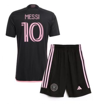 Kinderen Inter Miami Uitshirt 2024-2025 Lionel Messi #10 Korte Mouw (+ Korte broeken) Kopen