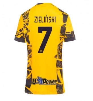 Nieuwste Dames Inter Milan Derde Shirt 2024-2025 Piotr Zielinski #7 Korte Mouw