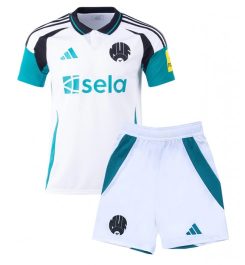 Kinderen Newcastle United Derde Shirt 2024-2025 Harvey Barnes #11 Korte Mouw (+ Korte broeken) Kopen-1