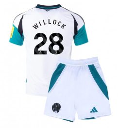 Kinderen Newcastle United Derde Shirt 2024-2025 Joe Willock #28 Korte Mouw (+ Korte broeken) Kopen