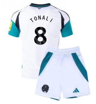 Kinderen Newcastle United Derde Shirt 2024-2025 Sandro Tonali #8 Korte Mouw (+ Korte broeken) Kopen