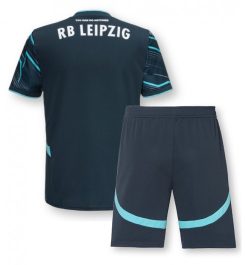 Kinderen RB Leipzig Derde Shirt 2024-2025 Voetbalshirts Korte Mouw (+ Korte broeken) voordelig online kopen-1