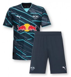 Kinderen RB Leipzig Derde Shirt 2024-2025 Voetbalshirts Korte Mouw (+ Korte broeken) voordelig online kopen