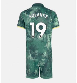 Kinderen Tottenham Hotspur Derde Shirt 2024-2025 Dominic Solanke #19 Korte Mouw (+ Korte broeken) online kopen