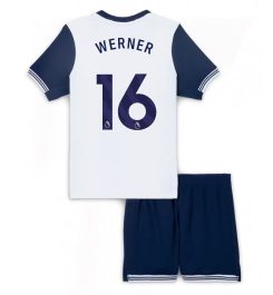 Kinderen Tottenham Hotspur Thuisshirt 2024-2025 Timo Werner #16 Korte Mouw (+ Korte broeken) online kopen