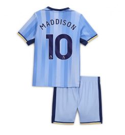 Kinderen Tottenham Hotspur Uitshirt 2024-2025 James Maddison #10 Korte Mouw (+ Korte broeken) online kopen