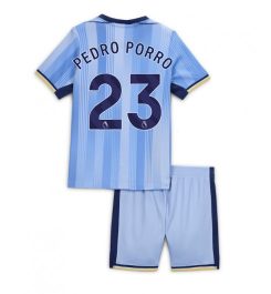 Kinderen Tottenham Hotspur Uitshirt 2024-2025 Pedro Porro #23 Korte Mouw (+ Korte broeken) online kopen