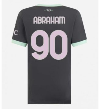 Nieuwste AC Milan Derde Shirt 2024-2025 Tammy Abraham #90 korte mouw online kopen