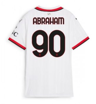 Nieuwste AC Milan Uitshirt 2024-2025 Tammy Abraham #90 korte mouw online kopen