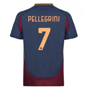 Nieuwste AS Roma Derde Shirt 2024-2025 Lorenzo Pellegrini #7 Korte Mouw Kopen