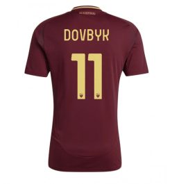 Nieuwste AS Roma Thuisshirt 2024-2025 Artem Dovbyk #11 Korte Mouw Kopen