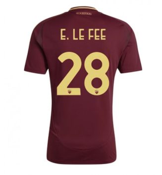 Nieuwste AS Roma Thuisshirt 2024-2025 Enzo Le Fee #28 Korte Mouw Kopen