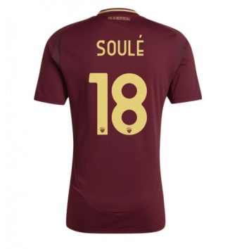 Nieuwste AS Roma Thuisshirt 2024-2025 Matías Soulé #18 Korte Mouw Kopen