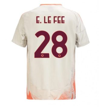 Nieuwste AS Roma Uitshirt 2024-2025 Enzo Le Fee #28 Korte Mouw Kopen