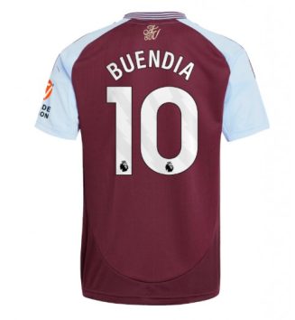 Nieuwste Aston Villa Thuisshirt 2024-2025 Emiliano Buendia #10 Korte Mouw Kopen