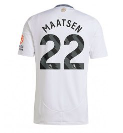 Nieuwste Aston Villa Uitshirt 2024-2025 Ian Maatsen #22 Korte Mouw Kopen