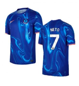 Nieuwste Chelsea Thuisshirt 2024-2025 Pedro Neto #7 korte mouw online kopen