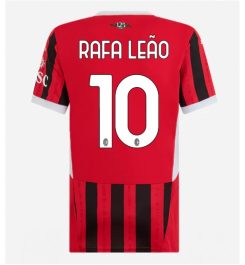 Nieuwste Dames AC Milan Thuisshirt 2024-2025 Rafael Leao #10 korte mouw online kopen