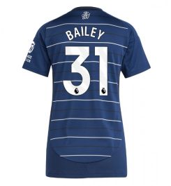 Nieuwste Dames Aston Villa Derde Shirt 2024-2025 Leon Bailey #31 Korte Mouw Kopen