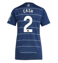 Nieuwste Dames Aston Villa Derde Shirt 2024-2025 Matty Cash #2 Korte Mouw Kopen