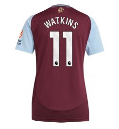 Nieuwste Dames Aston Villa Thuisshirt 2024-2025 Ollie Watkins #11 Korte Mouw Kopen