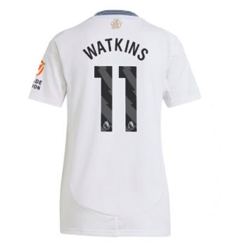 Nieuwste Dames Aston Villa Uitshirt 2024-2025 Ollie Watkins #11 Korte Mouw Kopen