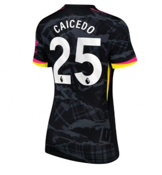 Nieuwste Dames Chelsea Derde Shirt 2024-2025 Moises Caicedo #25 korte mouw online kopen