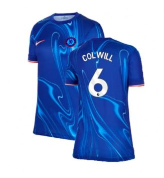 Nieuwste Dames Chelsea Thuisshirt 2024-2025 Levi Colwill #6 korte mouw online kopen